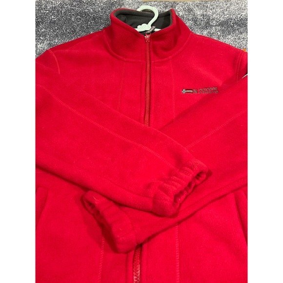 Outdoor Norway Other - Outdoor Norway Torleon Men 086 Full Zip Fleece Jacket Red Large Expedition Team